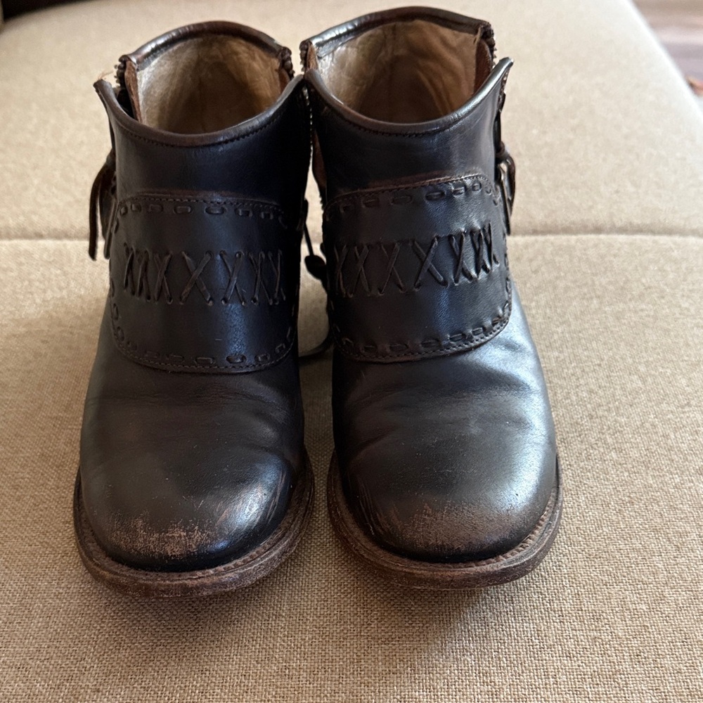 Freebird by Steven Grand Black Ankle Boots